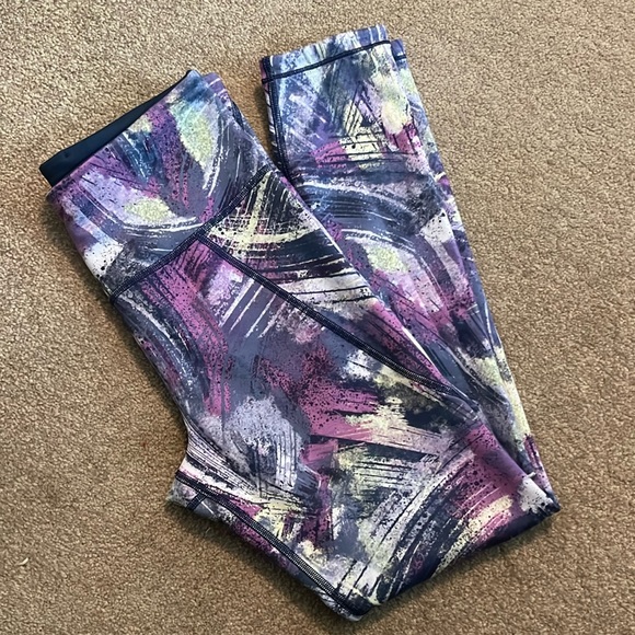NWOT Simone Biles reversible Athleta leggings - Picture 1 of 4